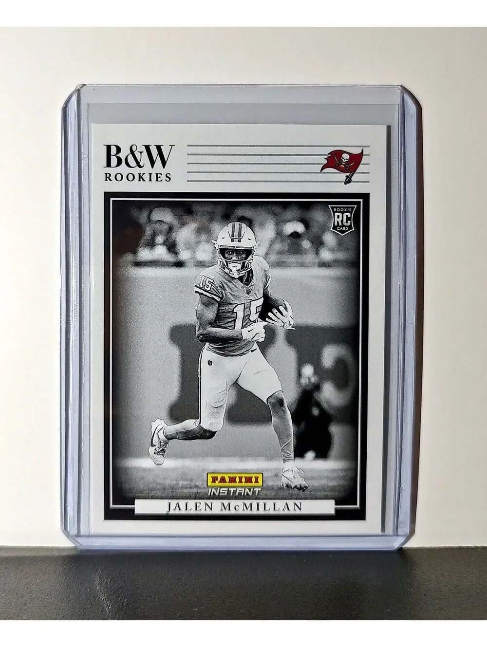 Jalen McMillan 2024 Panini NFL #32 Black & White Rookies Buccaneers 1 of 680